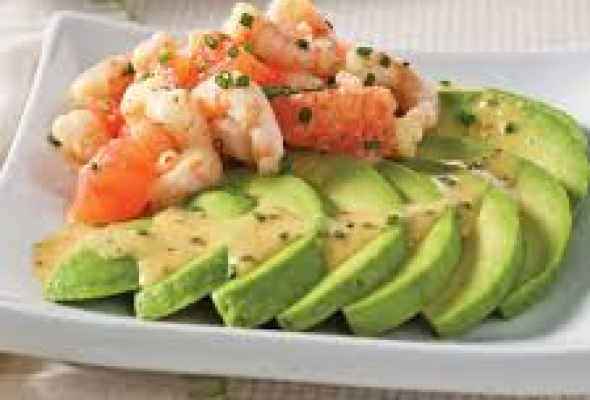 Avocat crevette