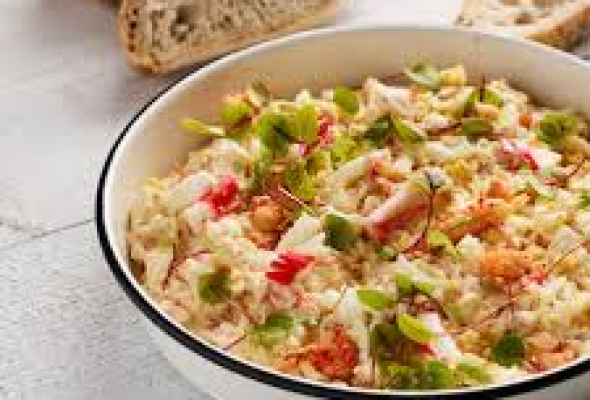 Salade de crabe