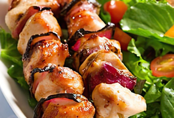 BROCHETTE DE BLANC DE POULET