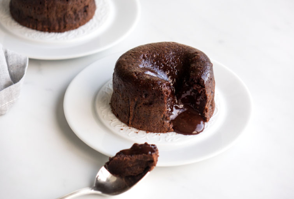 Fondant au chocolat ( A commander au début du repas )