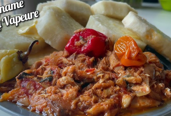 AKPESSI D'IGNAME & POISSON FUME