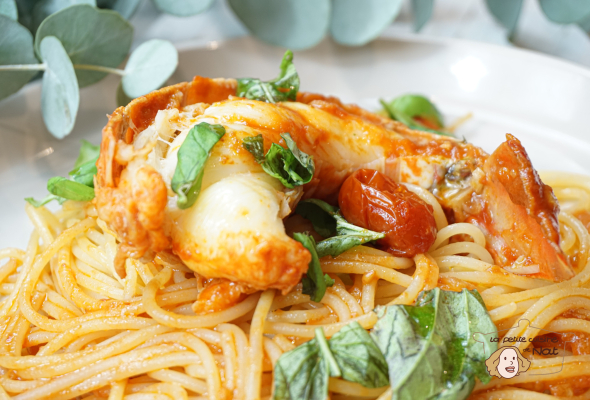Langouste de Nos Côtes aux Pâtes Fraîches
