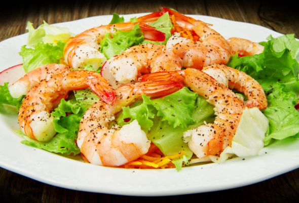 Salade de langouste de nos côtes