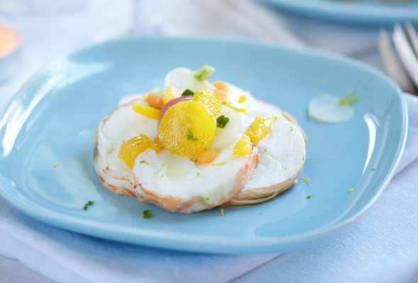 Carpaccio de Langouste
