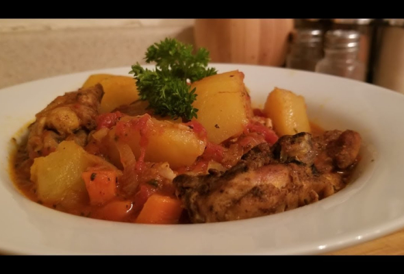 SAUTE DE POMMES DE TERRE POULET