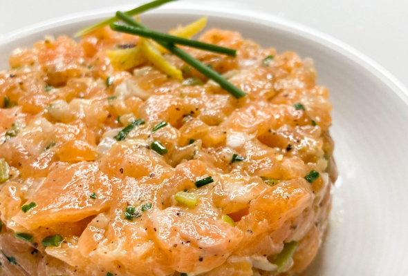 Tartare de saumon