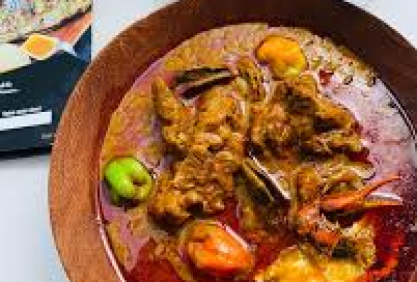 SAUCE GRAINE ROYALE ( QUEUE DE BOEUF-ESCARGOT-CRABE)